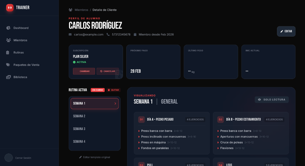 Perfil Detallado de Cliente